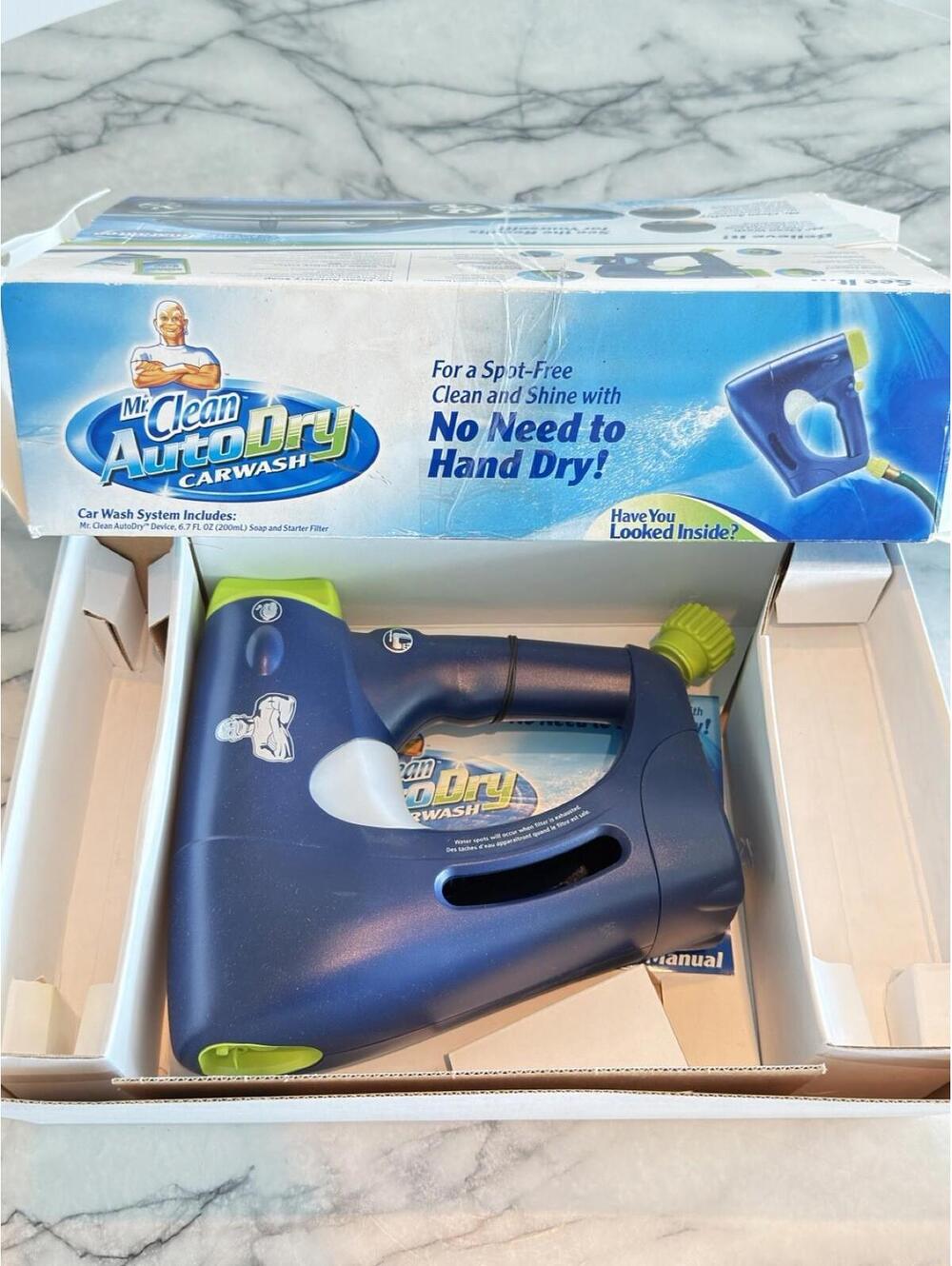 Mr Clean Auto Dry Car Wash System Replacement Spray Gun & Manual new
